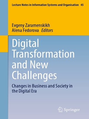 cover image of Digital Transformation and New Challenges